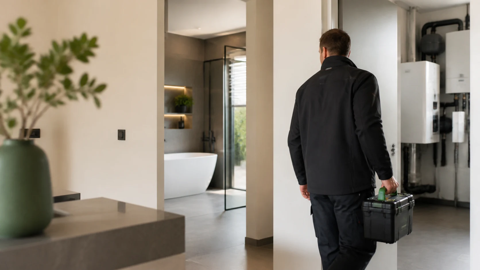 Fachmann für Haus- und Installationsarbeiten